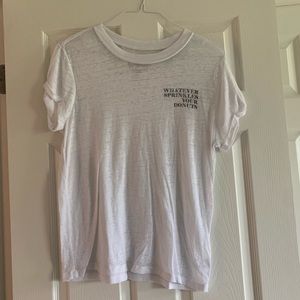 Recycled Karma burnout t-shirt